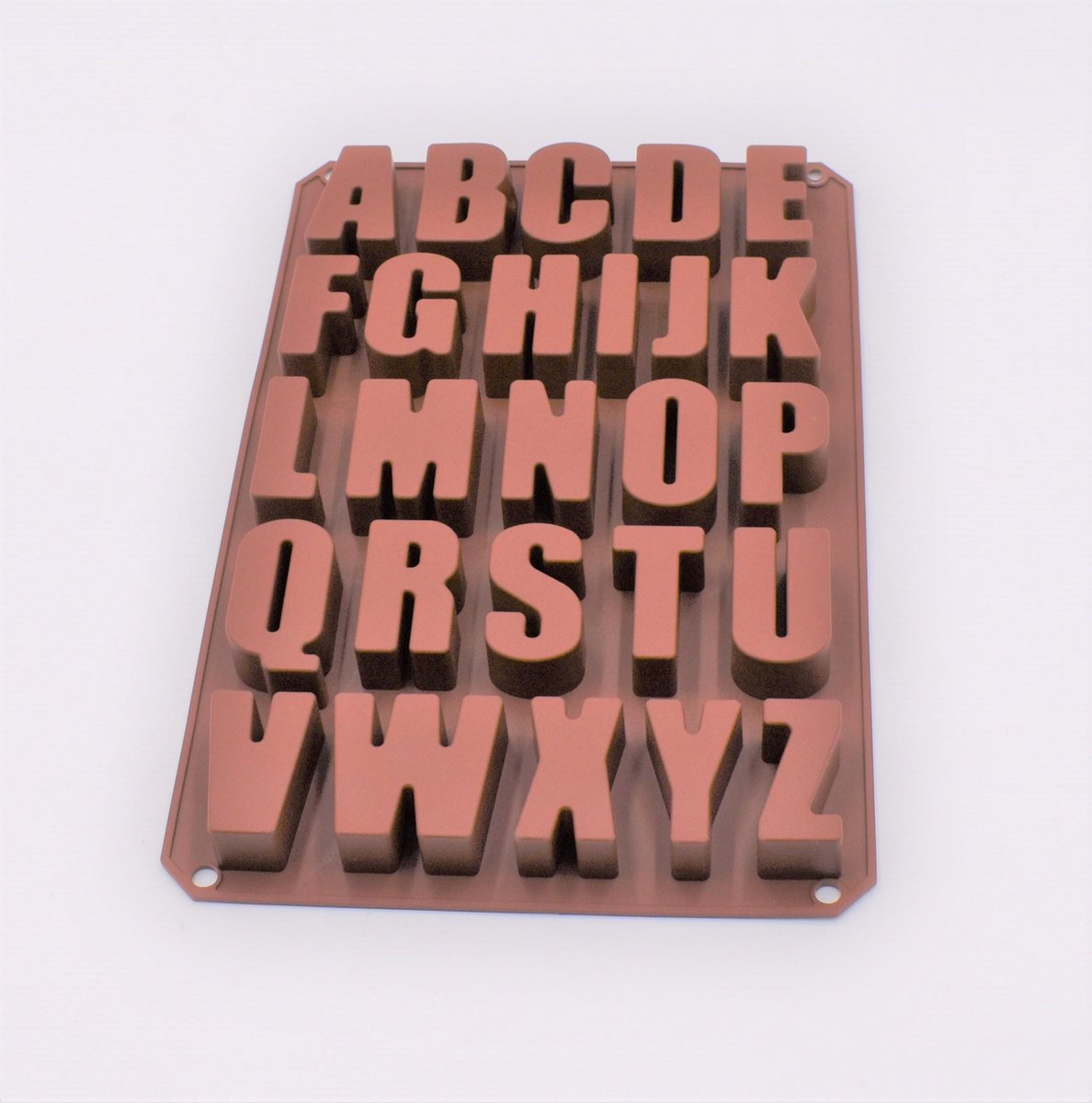 Alfabet Letters Groot 2.2cm Dikte 26 Delig Epoxy Mallen Flexibel