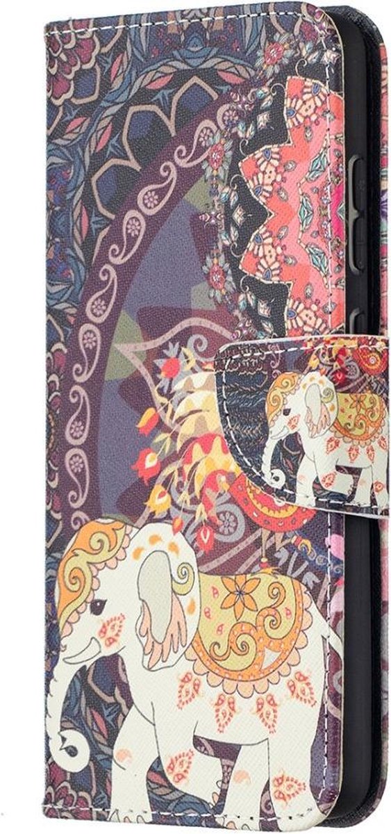 Magic olifant book case hoesje Telefoonhoesje geschikt voor Samsung Galaxy A52