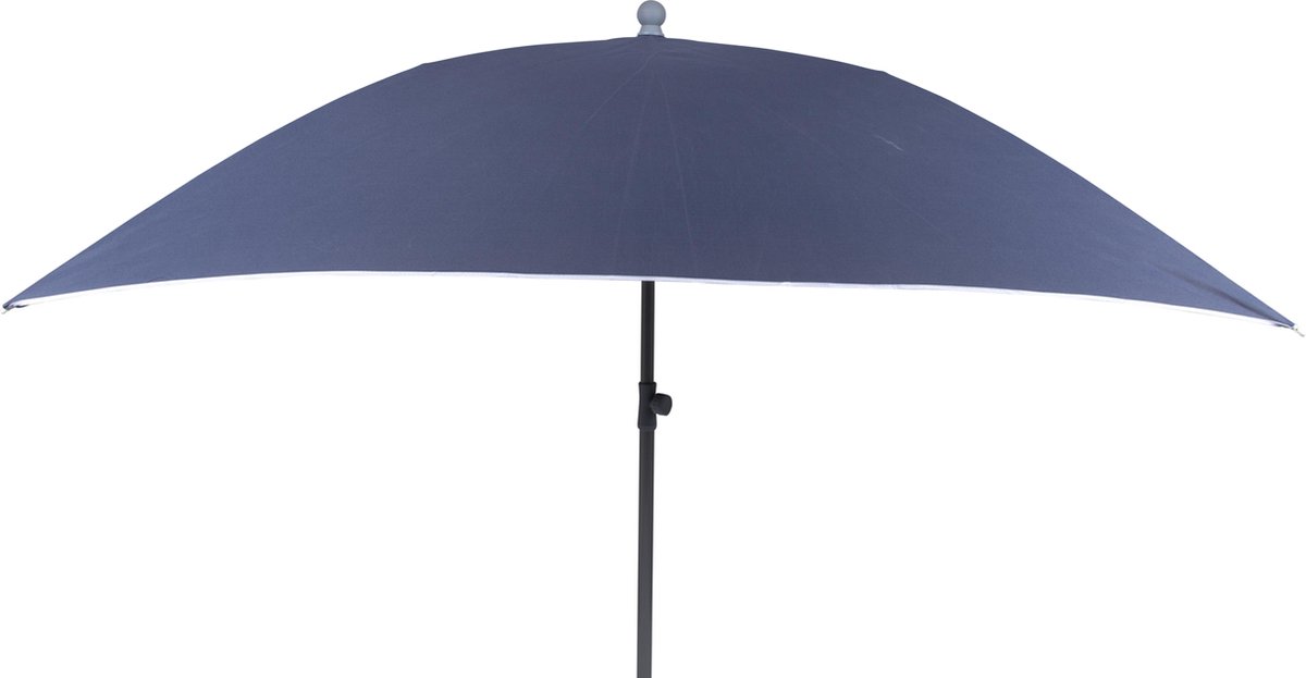 Bo-Camp - Parasol - Vierkant - 170x170 cm - Blauw