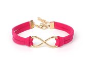 Infinity armband | roze