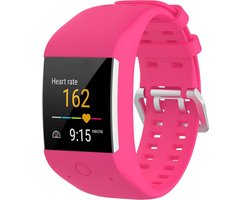 Horloge Bandje Geschikt voor Polar M600 Bandje - Horlogebandje - Polsbandje - Bandjes.nu - Polsband - Roze