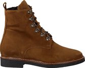 Verton 204/01 Veterboots - Laarzen Met Veters - Dames - Cognac - Maat 39