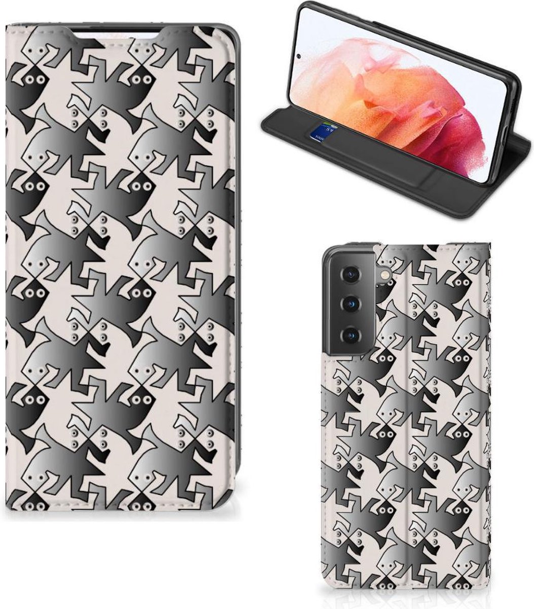 Samsung Galaxy S21 Hoesje maken Salamander Grey