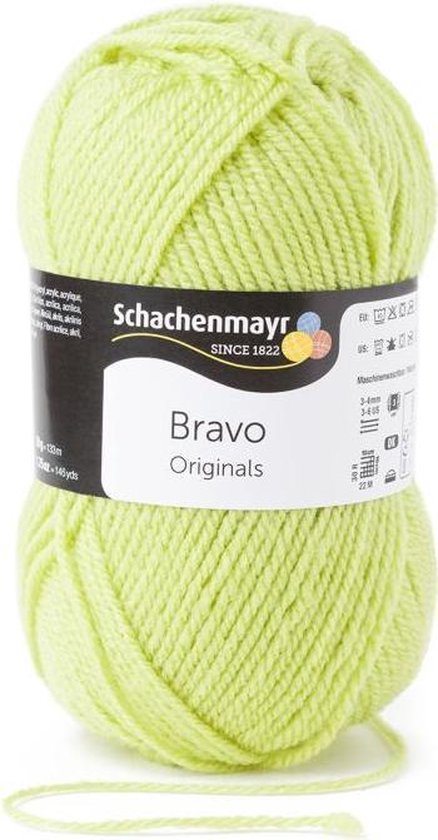 Bravo Wol - 50 gram - Kerel Groen