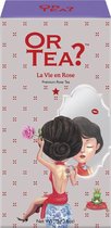 Or Tea? La Vie en Rose - losse zwarte thee met roos - navulpakket 75 g refill losse thee roosjes thee rozen
