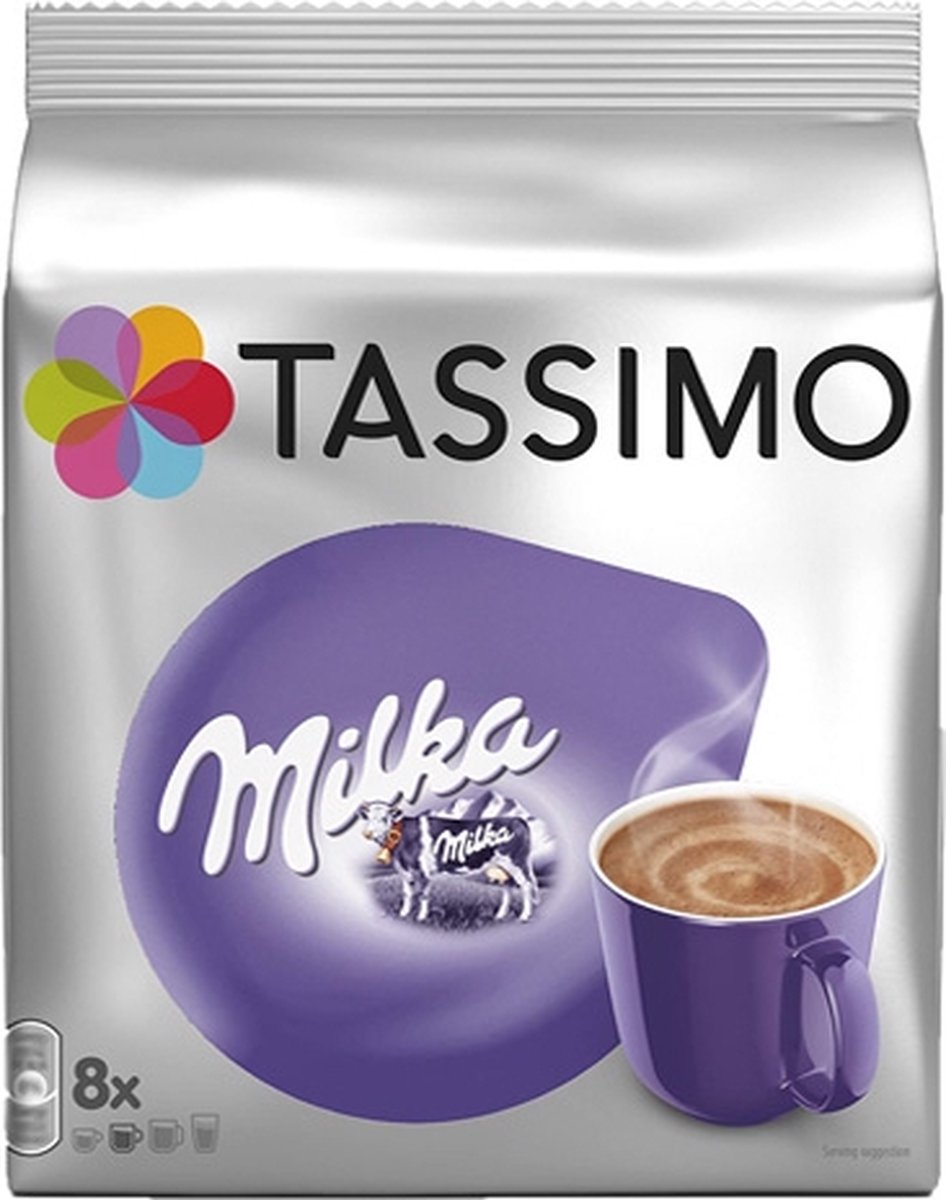 Goedkoopste Tassimo Milka Chocolademelk - 8 Capsules