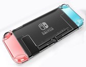 Transparante Beschermhoes voor Nintendo Switch - Console Hoes - Transparant case - Verwijderbare Beschermhoes - Optimale bescherming - Etui - Accessoires voor Switch