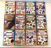 Leer over kinderboeken - Set 12 boekjes - Spelend leren en inkleuren