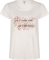 Dames t-shirt - Offwhite - Hurricane - Esqualo