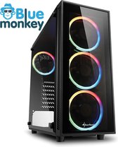 Blue Monkey Game PC: Ryzen 5 5600G - RX 6600 XT 8GB -  1TB M2.0 SSD - 16 GB RGB DDR 4 - WiFi - Bluetooth