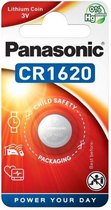 Panasonic CR1620, Batterie à usage unique, Lithium, 3 V, 75 mAh, 16 mm, 16 mm