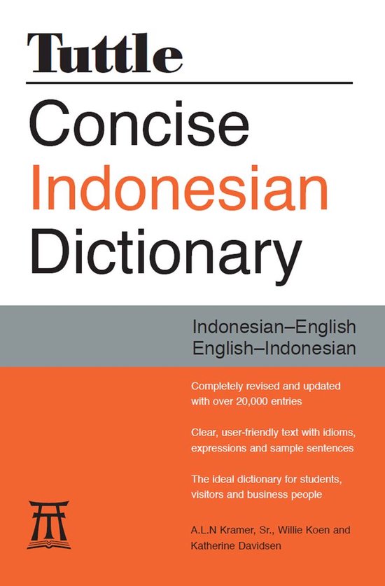 Tuttle Concise Indonesian Dictionary (ebook), A L N Kramer