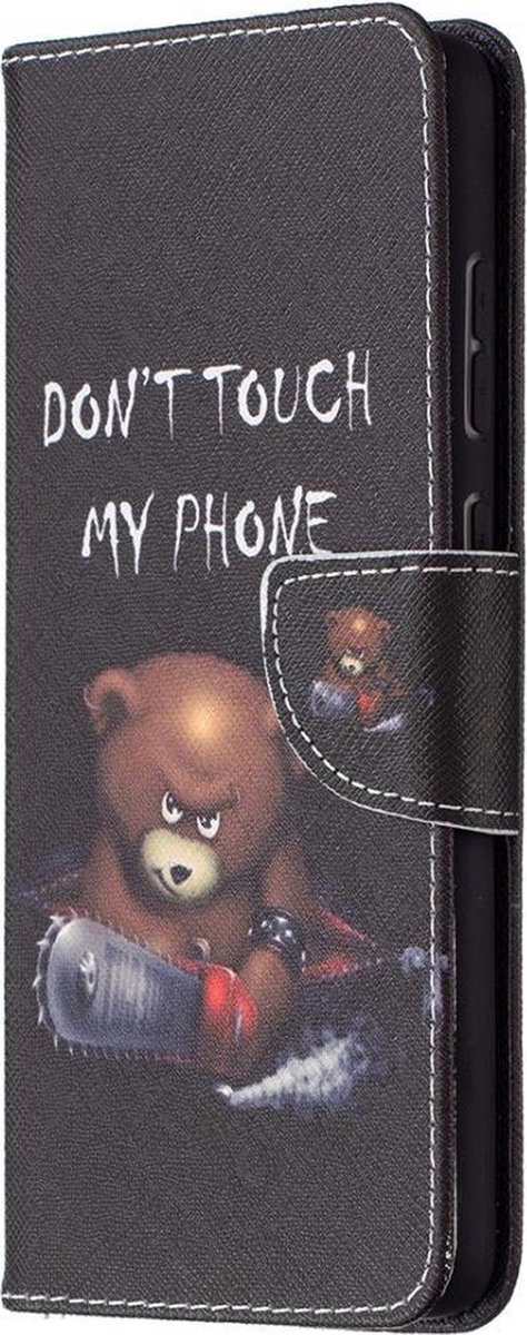 Cool beertje book case hoesje Telefoonhoesje geschikt voor Samsung Galaxy A72