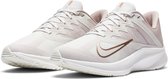 Nike Nike Quest 3 Sportschoenen - Maat 38.5 - Vrouwen - wit - lichtroze - brons