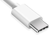 Oplader voor Oculus Rift S | 1 meter | Van USB C naar USB-C | Fast Charger - Oplaadkabel - Link Kabel - Snoer | Wit