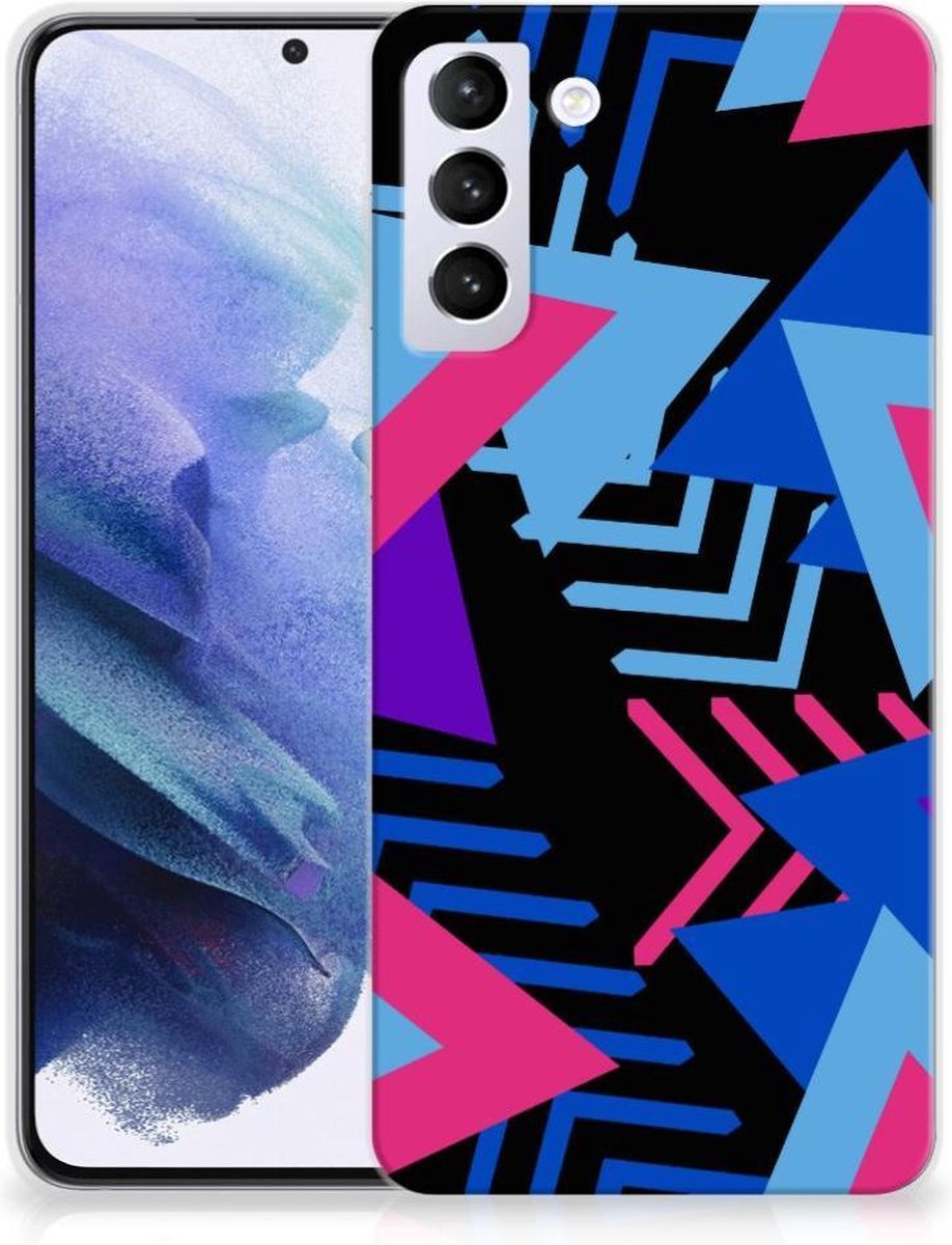 Samsung Galaxy S21 Plus TPU Hoesje Funky Triangle