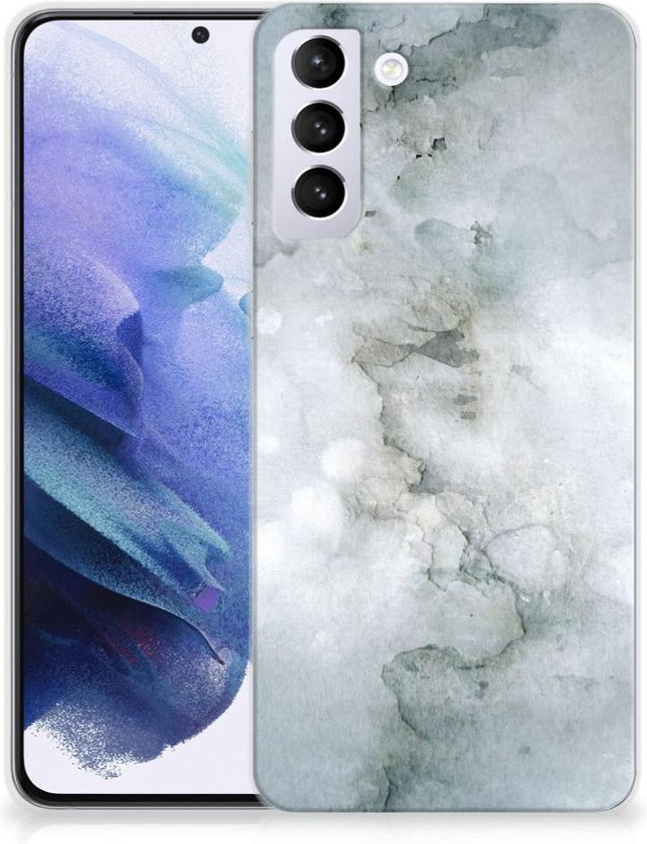 Hoesje maken Samsung Galaxy S21 Plus Painting Grey