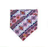 The Furry Crew - Bandana - ‘Ikat’ - maat: L (hals max. 51cm)