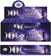 2 pakjes - Wierook - Green Tree - Green Tree Wierook – Premium Masala - Moon Goddes - Moon - Goddes - Godnes - 15 gram per doosje