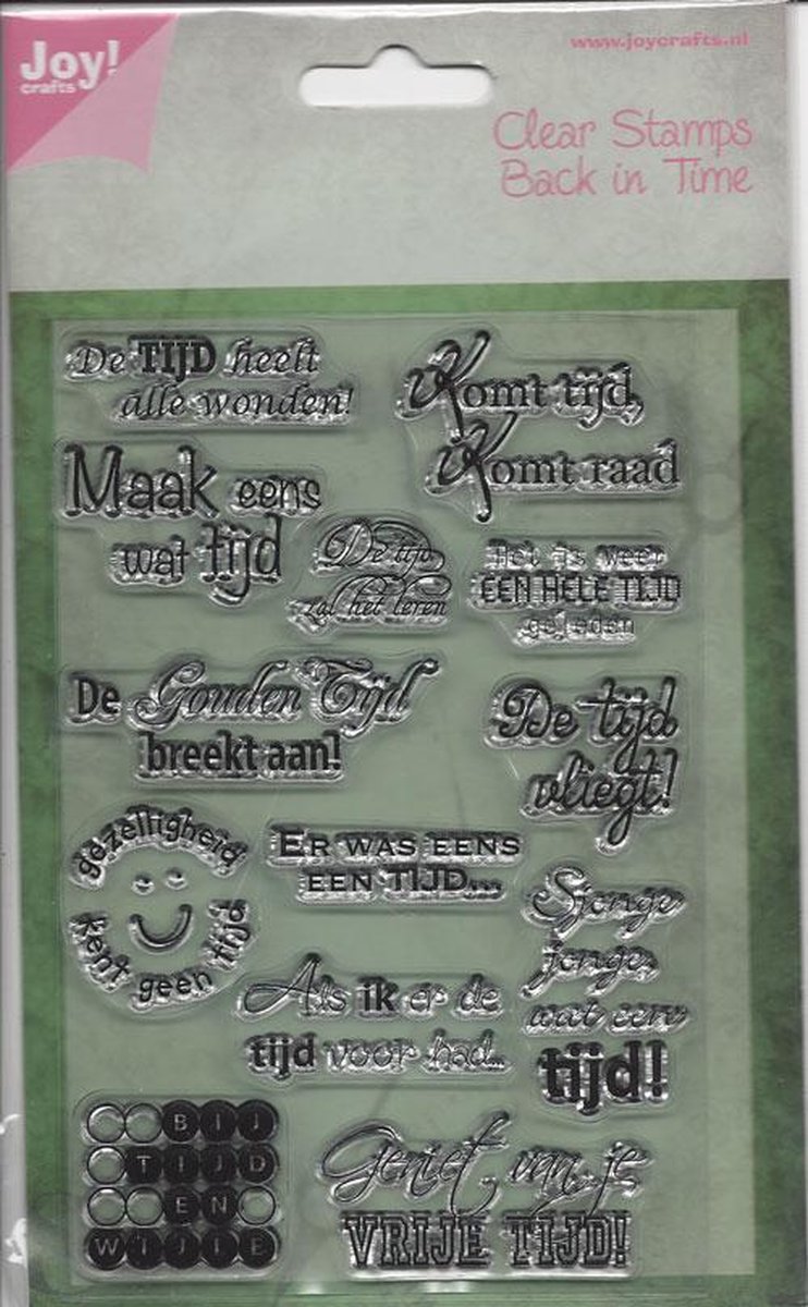 Joy Clear Stamps Back in Time 6410/0022