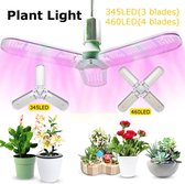 345 LED Kweeklamp 3 bladen volledig spectrum