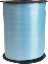 Ruban décoratif / ruban cadeau / ruban d'emballage / ruban de curling bleu clair 10 mm x 250 mètres (par bobine)
