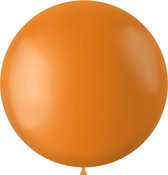 Folat - Gemar ballon XL Tangerine Orange Mat 78 cm - 1 stuks