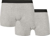 Senvi Heren boxershorts 2-pack - Maat XXXXXL (5XL) - Kleur Sport Grijs