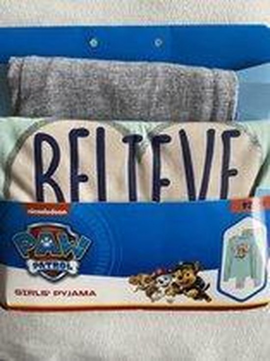 Pyjamas pour enfants | Pow Patrol pour les Filles | Taille 104-110