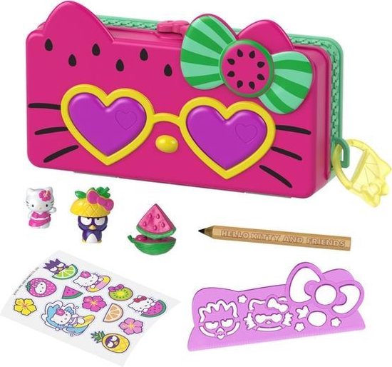 Hello Kitty and Friends - Minis Beach - Ensemble de jeu de pinceaux