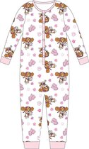 Paw Patrol onesie - maat 122/128 - Paw Meisjes pyjama - 100% katoen