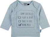 Zero2three T-shirt lange mouw Camp Checklist 80