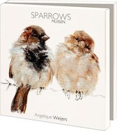 Bekking&Blitz (museum)kaartjes vierkant: Sparrows (mussen) van Angelique Weijers