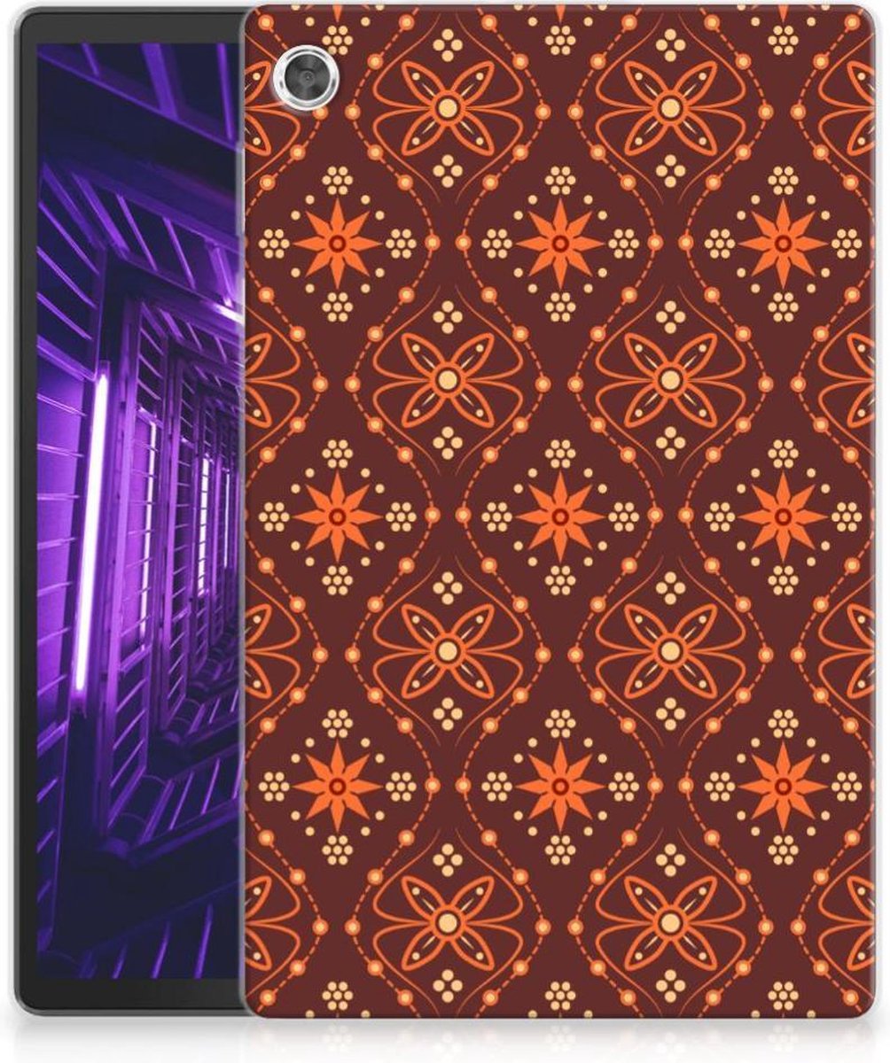 Lenovo Tab M10 Plus Hippe Hoes Batik Brown
