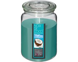Le Comptoir de la Bougie geurkaars kokosnoot - geurkaarsen - kokonoot geur - 510g - Turqoise