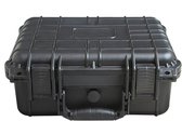 Koffer - Iron Case - Harde Cover voor Apple Macbook Air / Pro 13 inch | Zwart | Zelf Uitsnijden| Accessoires voor Laptops / Bescherming / Protectie| Waterdicht