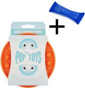 Pop It Fidget Toy oranje & Mesh and Marble | Fidget Toy | fidget toys pakket onder de 20 euro  | fidget toys pakket onder de 15 euro | Fidget Toy pakket | Popit | Pop it |pop it fi
