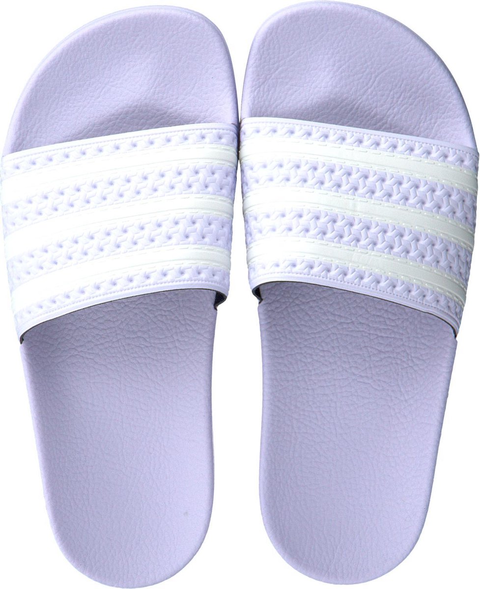 adidas Adilette W Dames Slippers - Purple Tint/Ftwr White/Purple Tint -  Maat 39 1/3 | bol.com