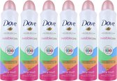 Dove Invisible Care Deodorant Spray - 6 x 250 ml