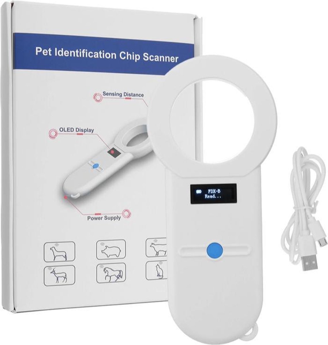 Chipreader huisdier - Chipreader Pluimvee - Microchip scanner