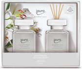 Ipuro New essentials Geurstokjes White Lily set 2x50ml