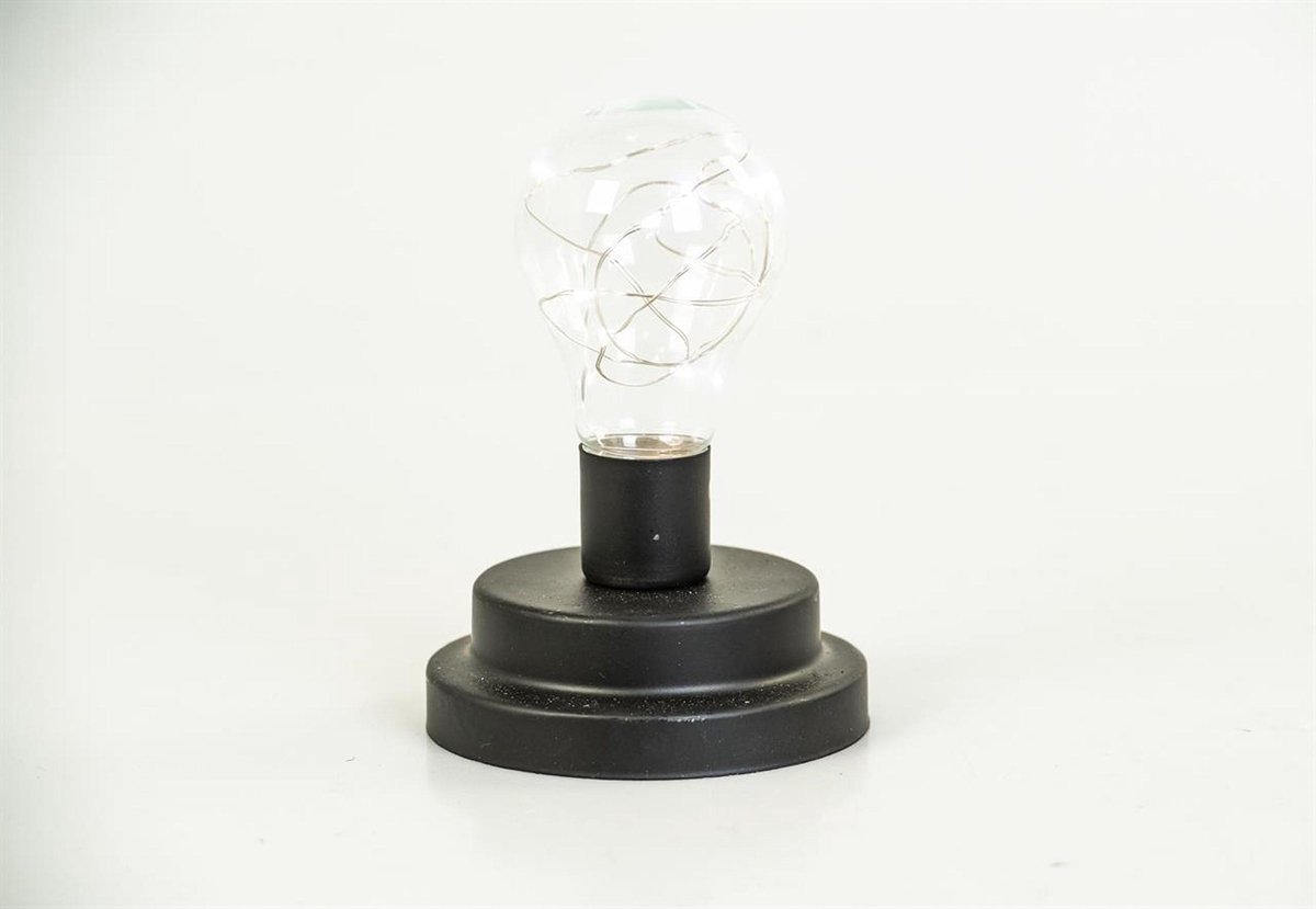 LAMP TYLER ZWART 16CM
