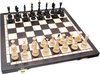 Afbeelding van het spelletje Chess the Game - Schaakspel - Middelgroot/groot schaakbord incl. hoog glanzige schaakstukken - Hout.
