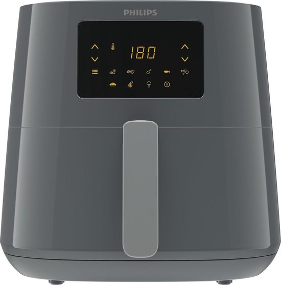Philips Airfryer XL Essential HD9270/60 airfryers- Hetelucht friteuse -kookboek / recepten in de app- grijs/zwart