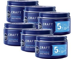 NIVEA HAIR STYLING MATT WAX PASTE - 6 x 75ML - Voordeelverpakking | bol