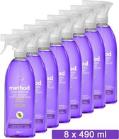 Method Allesreiniger Spray - French Lavender - Voordeelverpakking 8 x 490 ML