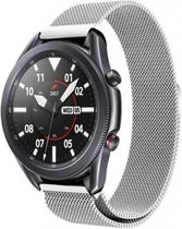Luxe Milanese Loop Armband Geschikt Voor Samsung Galaxy Watch3 45mm Horloge Bandje - Metalen iWatch Milanees Watchband Polsband - Stainless Steel Mesh Watch Band - Horlogeband - Ma