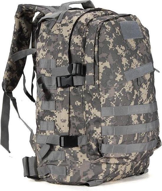 GUJOIN Mochila de 50L Resistente de Nylon Impermeable para Pesca, Caza, Militar, Táctica, Deporte, Camping, Senderismo, 50L