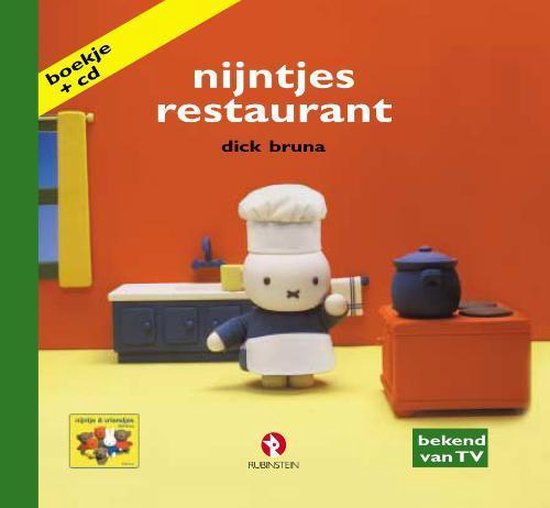Cover van het boek 'Nijntjes restaurant + CD' van Dick Bruna