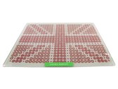 Snijplank -Glas- Doorzichtig - 40x30cm - Glazen Snijplank - Serveerplank - Engelse Vlag